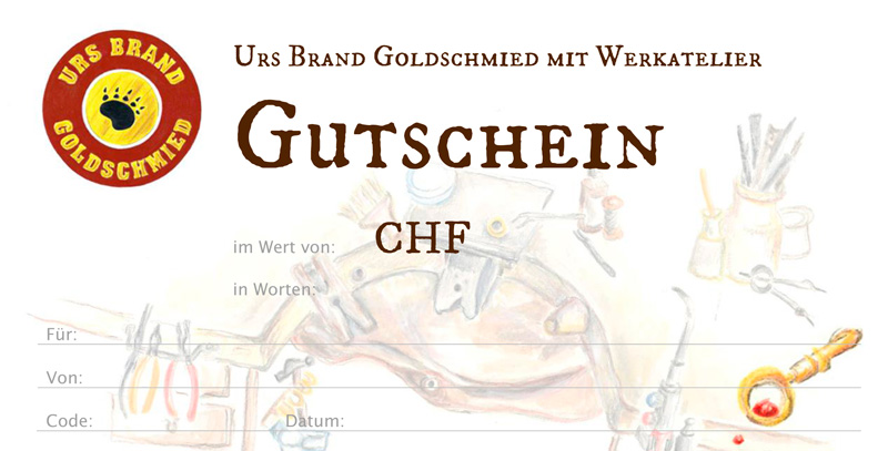Gutschein-Goldschmied_Urs Brand_Herisau Gutschein Urs Brand Goldschmied