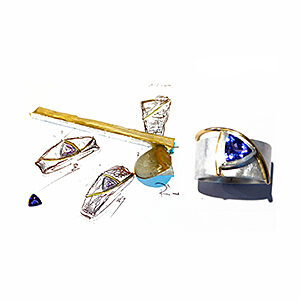 Alter Schmuck neu gestalten beim Goldschmied